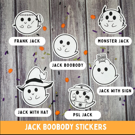 Jack Boobody Vinyl Sticker