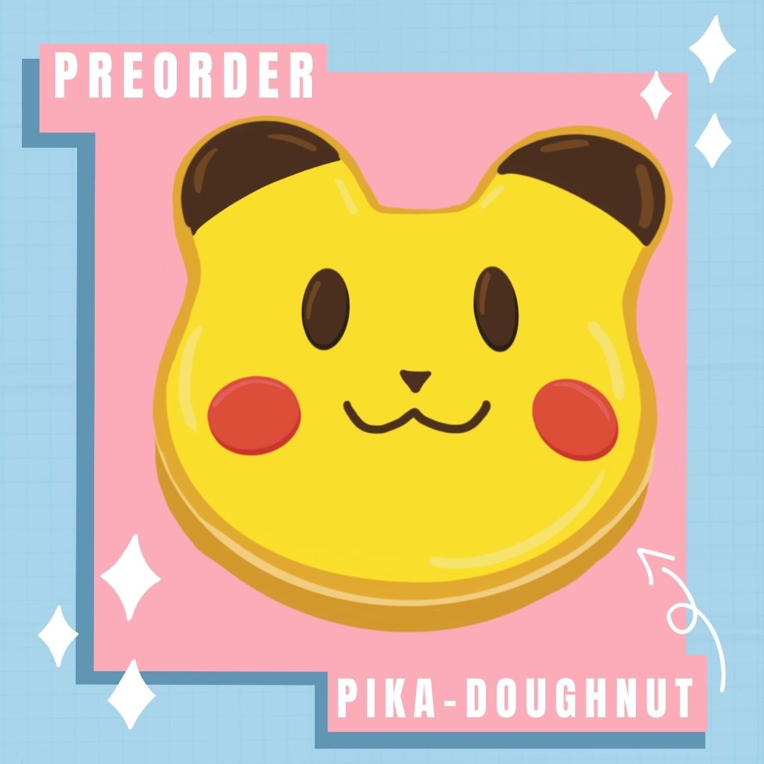 Pika-Doughnut Sticker